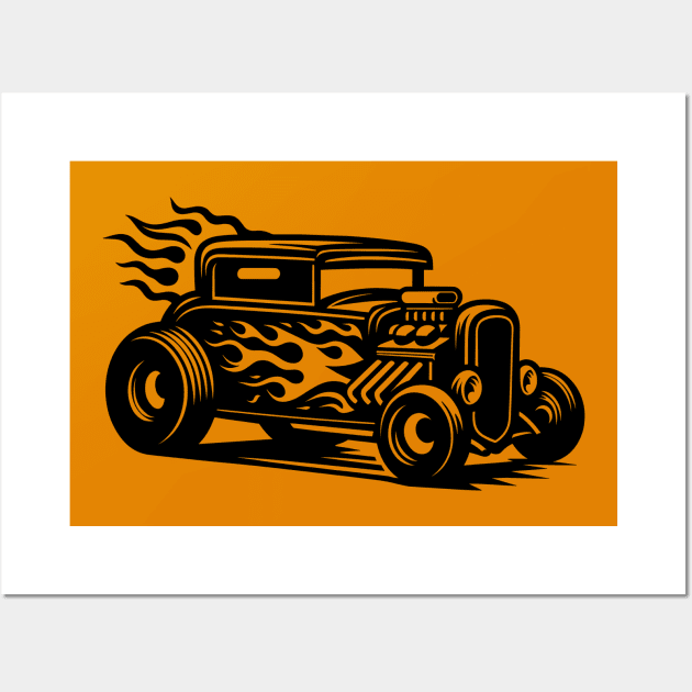 Classic Roadster Wall Art by KayBee Gift Shop